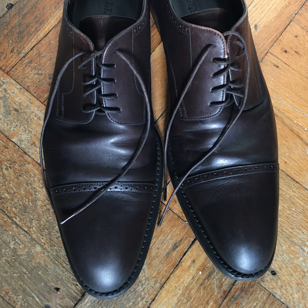 BALLY lace-up dark brown shoes